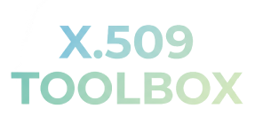 X.509 Toolbox